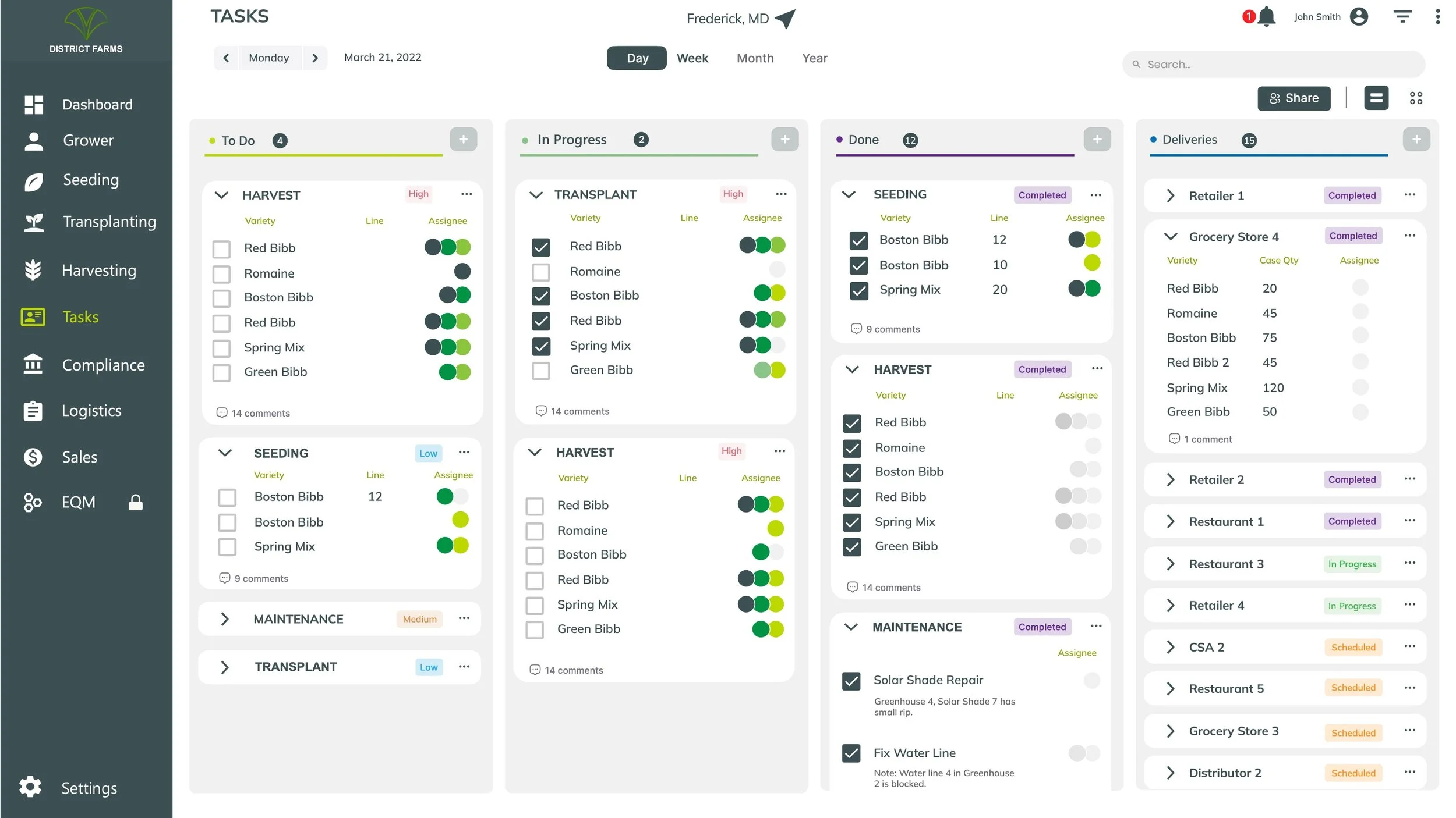 Greenhouse Management Software