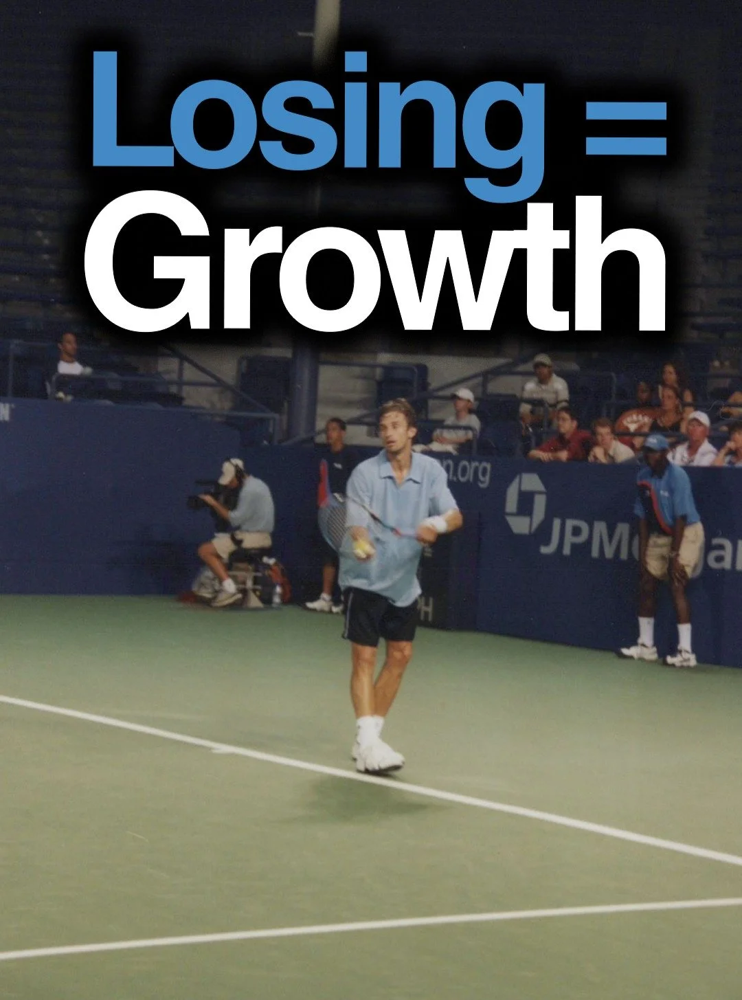 Sometimes, you&rsquo;re just not good enough&hellip;

And that&rsquo;s the best thing that can happen to you.

Back in September 2003, I played the hard-serving Mark Philippoussis in the Shanghai ATP tournament.

He beat me convincingly... 6&ndash;1,