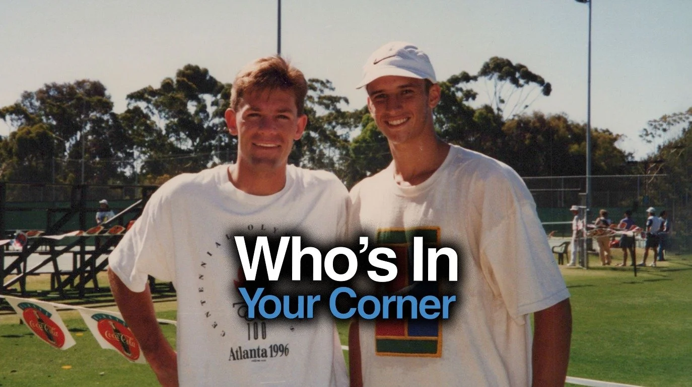 He crushed me 6&ndash;0, 6&ndash;1. 
And yes, I cried during and after the match.

The first time we played, &ldquo;Zurk&rdquo; was 12. 
I was 9. 

Over the years, Andy Zurcher became someone to look up to for his work ethic, competitiveness, and lea