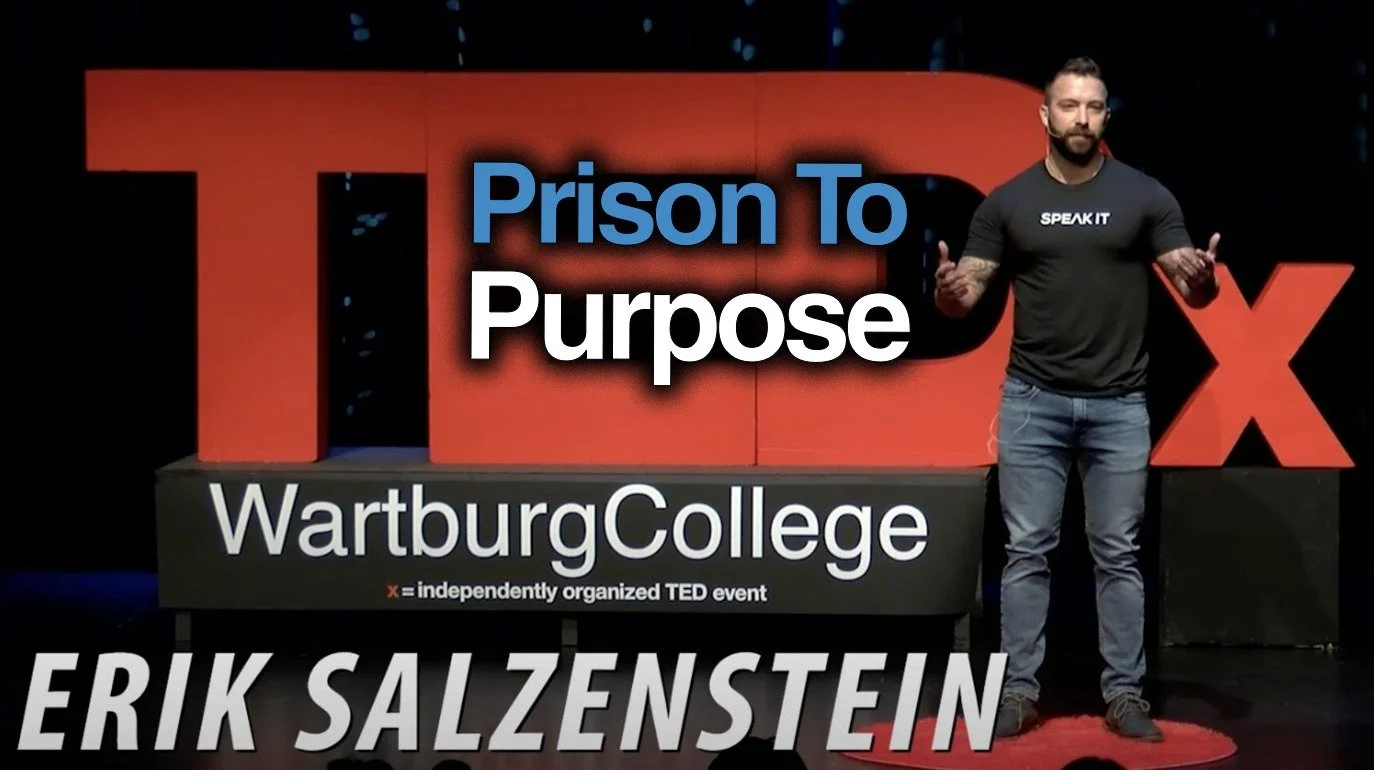 How my brother went from solitary confinement to a TEDx stage in three years.

Nearly eight years after I found my brother Erik lying helpless on his bedroom floor&hellip;

We were together again.

This time inside Wakulla maximum security prison out