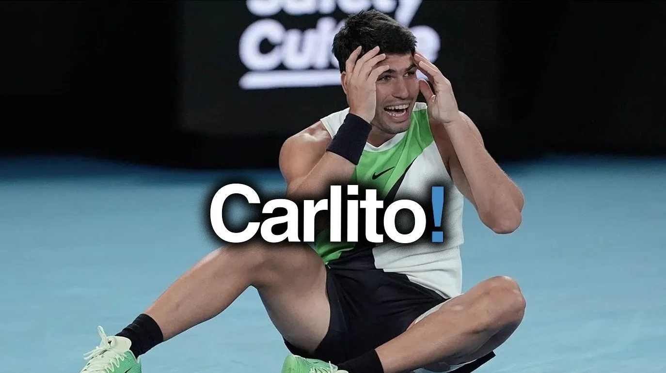 The biggest question heading into the Australian Open wasn&rsquo;t about Carlos Alcaraz&rsquo;s game.

It was about what happens after the "safety net" disappears.

Let me explain.

Carlos Alcaraz is on a pace the sport has never seen.

The