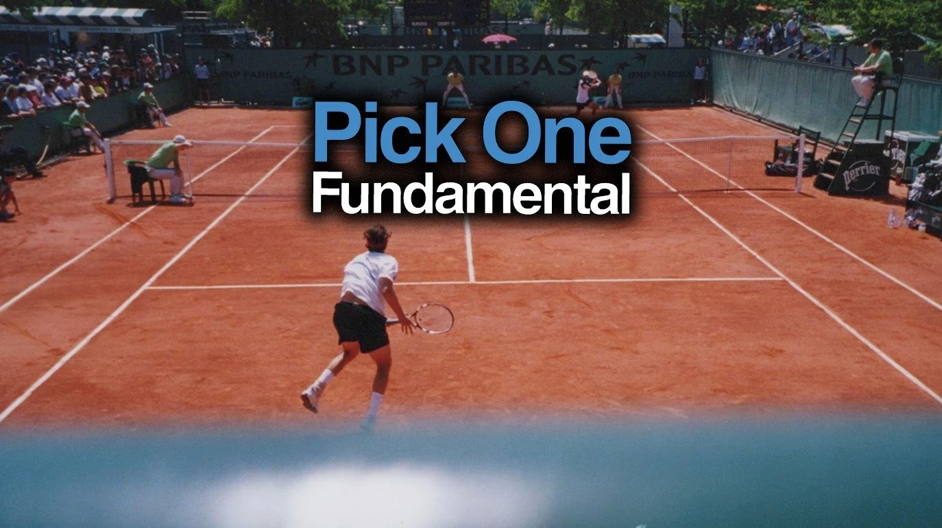 My forehand disappeared in the biggest moment of my career&hellip;
And the fix applies to you more than you think.

Night match. Acapulco. Red clay. Packed show court.

Across the net? Nicol&aacute;s Lapentti &mdash; former world #6.
On clay. His hom