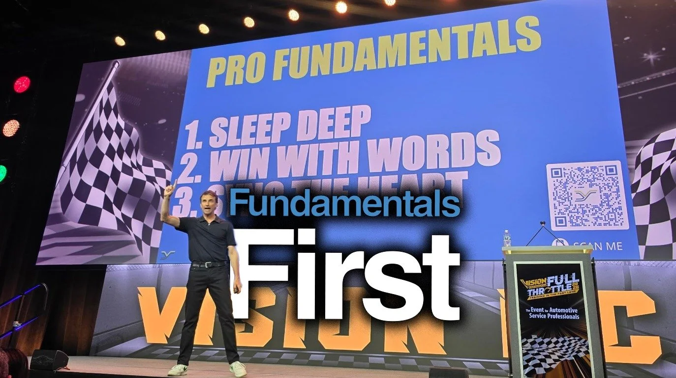 The problem is not that leaders do not know enough.
It is that they are trying to perform like pros with amateur fundamentals.

After competing at the highest level of tennis, playing at Wimbledon and the US Open, and coaching high performers for 30+