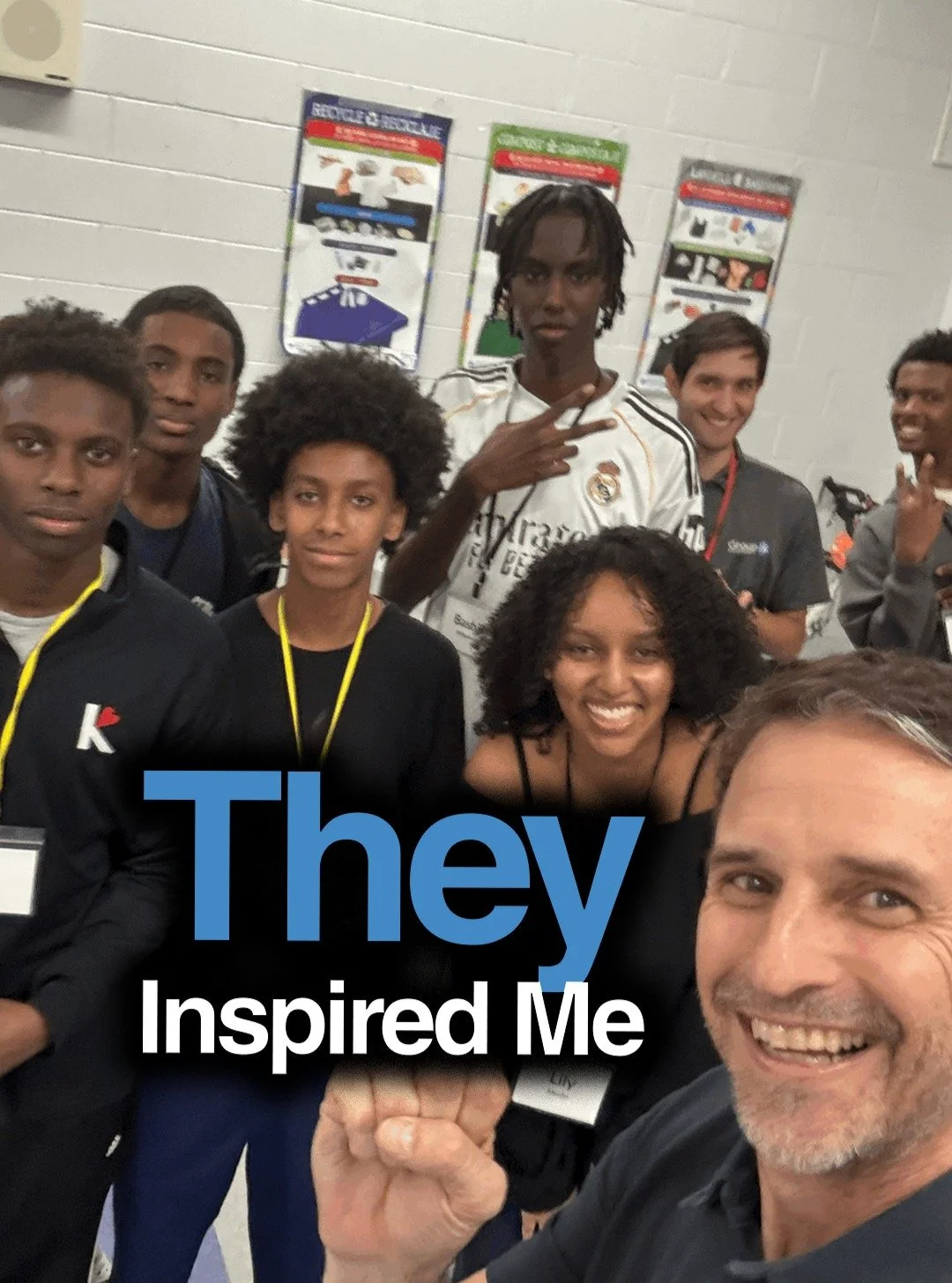 I showed up to inspire them.
They inspired me more.

Delivering the Champion&rsquo;s Way keynote to the @kramerica_gives Student Leadership Program in Denver was a highlight.

Heart-focused breathing. 
The Hop and Shake. 
Winning with Words. 
And mor