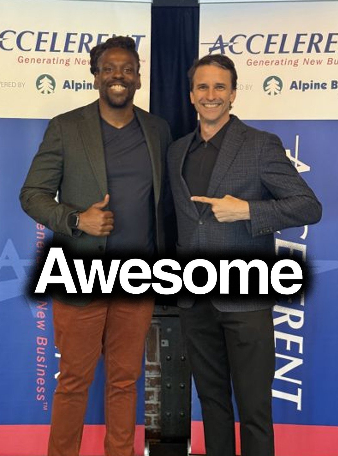 Years ago he legally changed his name to Awesome. 
This week I saw what that belief built.

Meet @camfawesome!

12-time National Champion boxer. 
Team USA Captain. 
Pan American medalist. 

And now, his speaking career has exploded.

I met Cam about 
