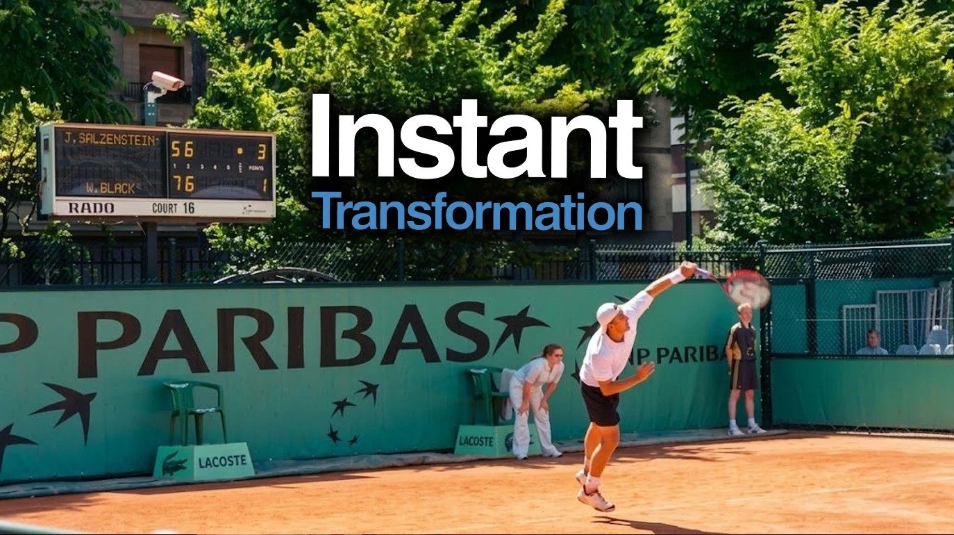 I was desperate. My serve was broken. Then I saw Goran on TV.

When I get back to Denver, desperate and a little depressed about my crappy serve, I don't rush to the tennis courts.

I plop down on the couch with a bag of popcorn to watch TV.

Not exa