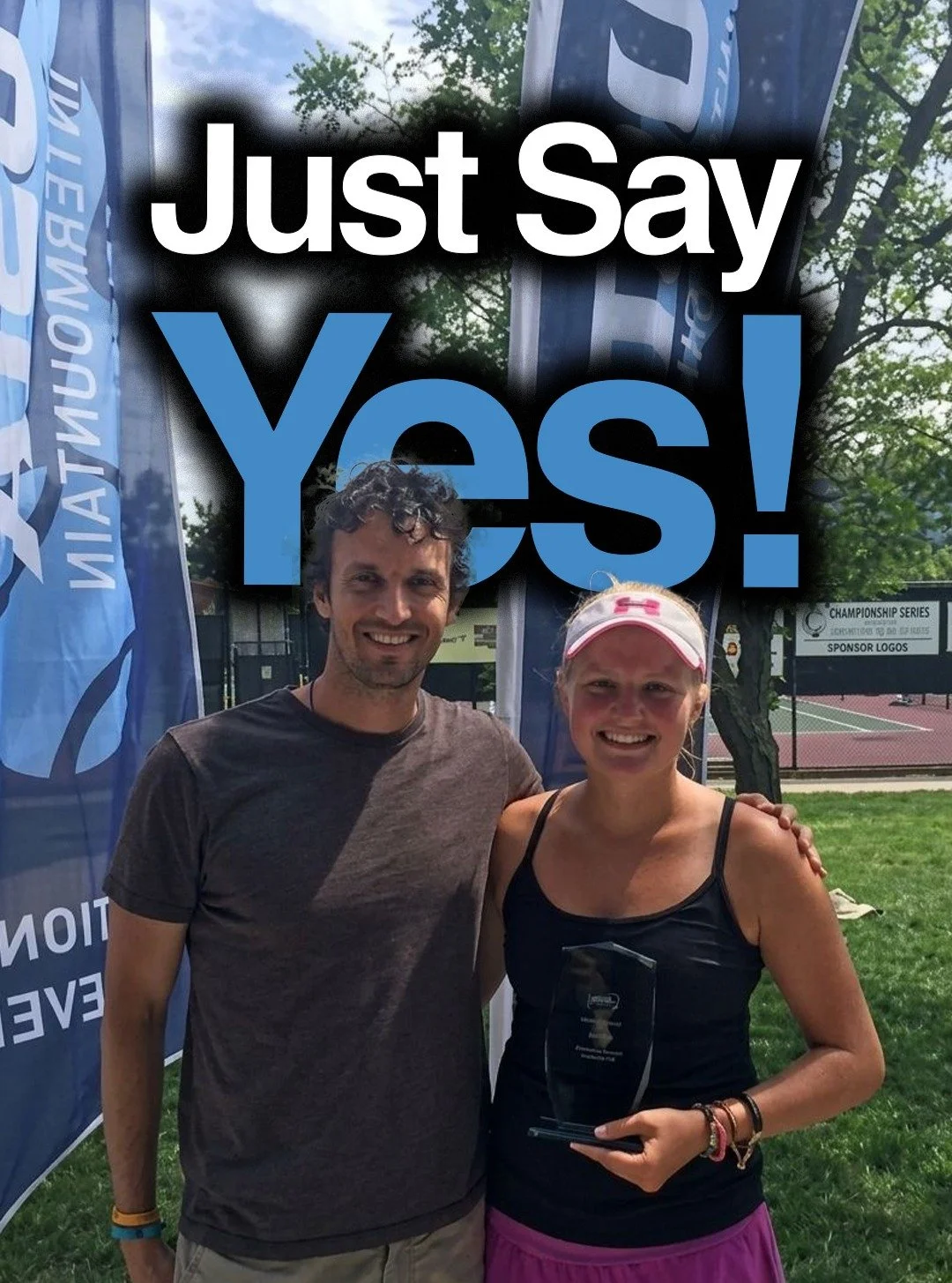 Becca had the talent to go pro.

One of the best junior players in the country.
Powerful forehand. Solid backhand. Footwork that could hang with anyone.

But her mind kept getting in the way.

She'd drive an hour and a half to train with me. We'd wor