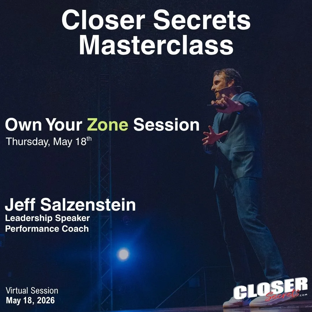 Stop saying stupid s**t to yourself.

That's the real game.

The best sales pros aren't just skilled closers.
They're composed under pressure.
They've rewired how they talk to themselves and others when the stakes are high.

Pro Fundamentls to Rewire
