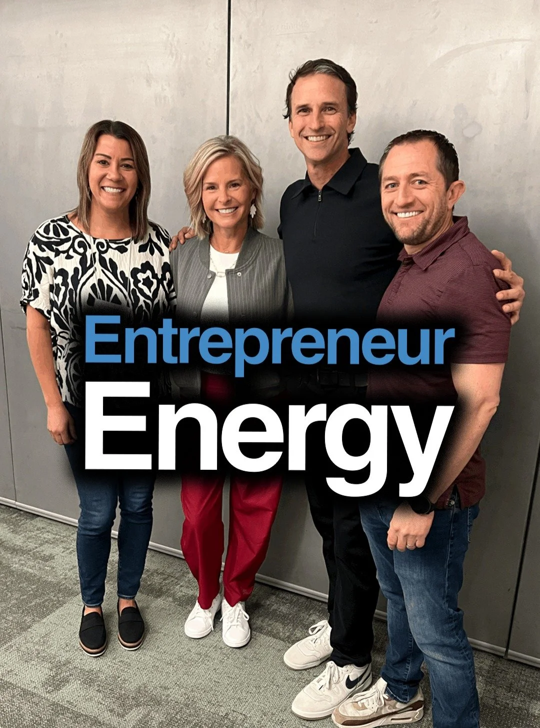 "The energy in this room was different today."

One of the chapter leaders said it after the talk.

I had just finished speaking to the Entrepreneurs' Organization Accelerator chapter in Denver.

What a cool thing to hear and great feedback