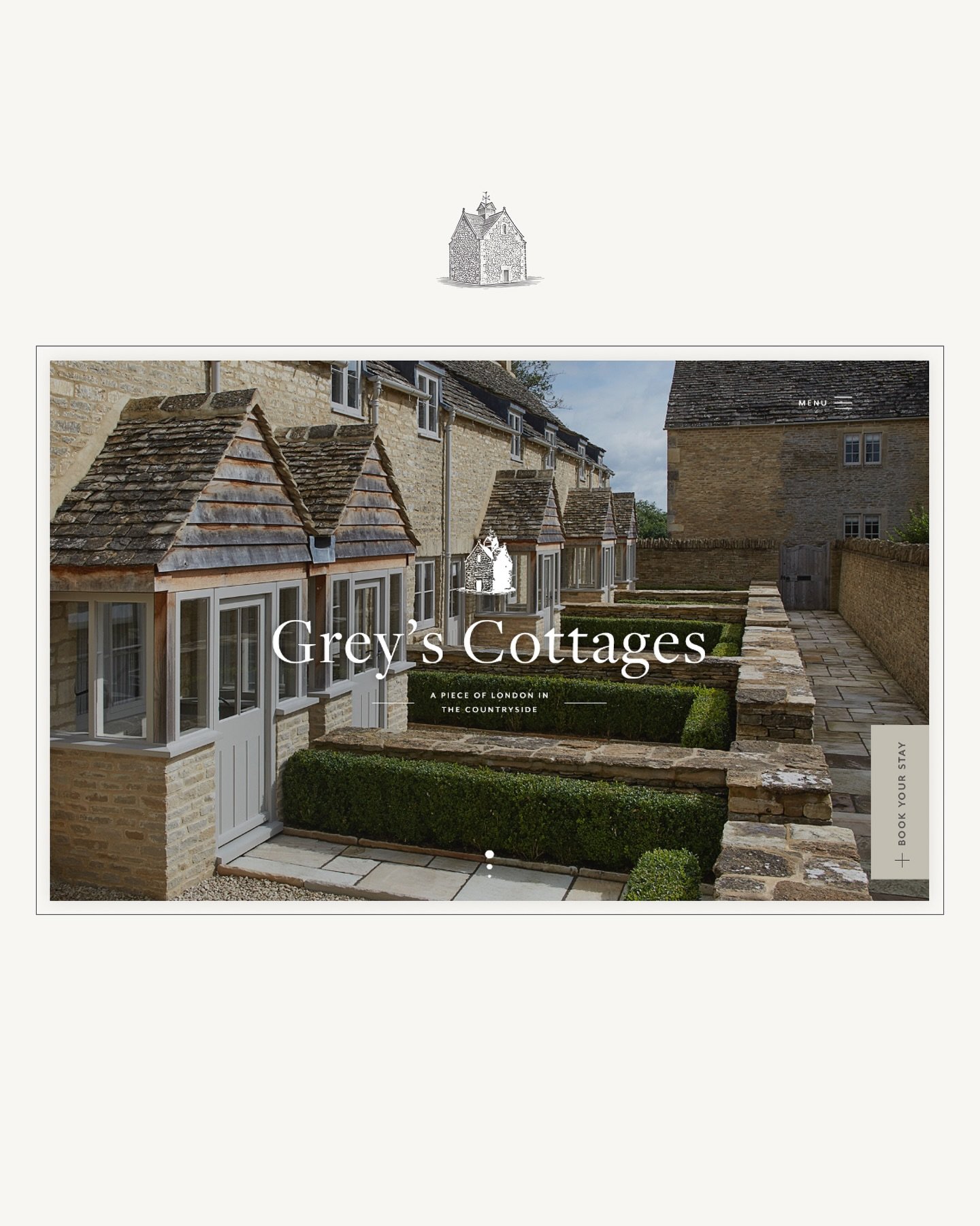From ☀️ to 🌑

The most stunning luxury Cottages in Cotswold deserved the most tranquil and beautiful website to match. Greys Court Cottages in Cotswold, renowned for their stunning luxury and tranquil surroundings, needed a website that mirrors thei