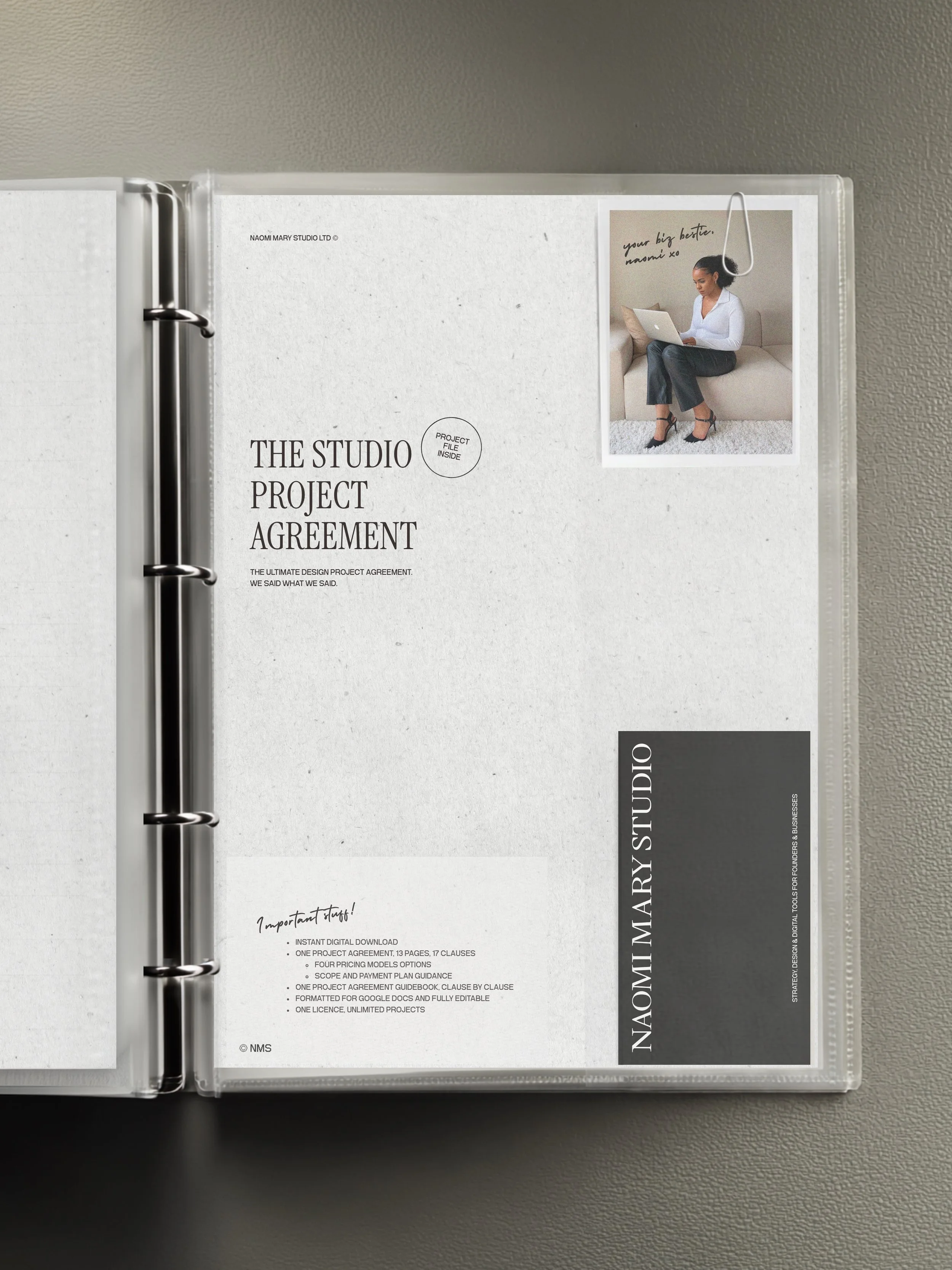 The Studio Project Agreement