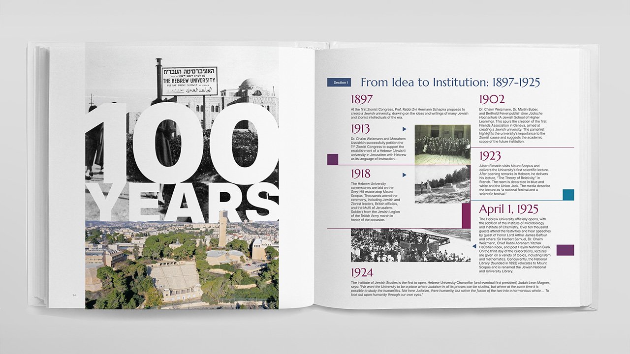 (HUJI) Hebrew University of Jerusalem Centennial Book