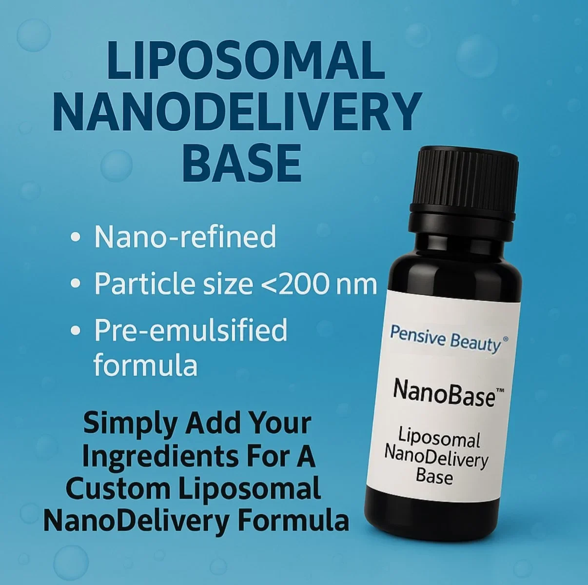 Pensive Beauty® NanoBase™ Made Available To The Entire Industry!