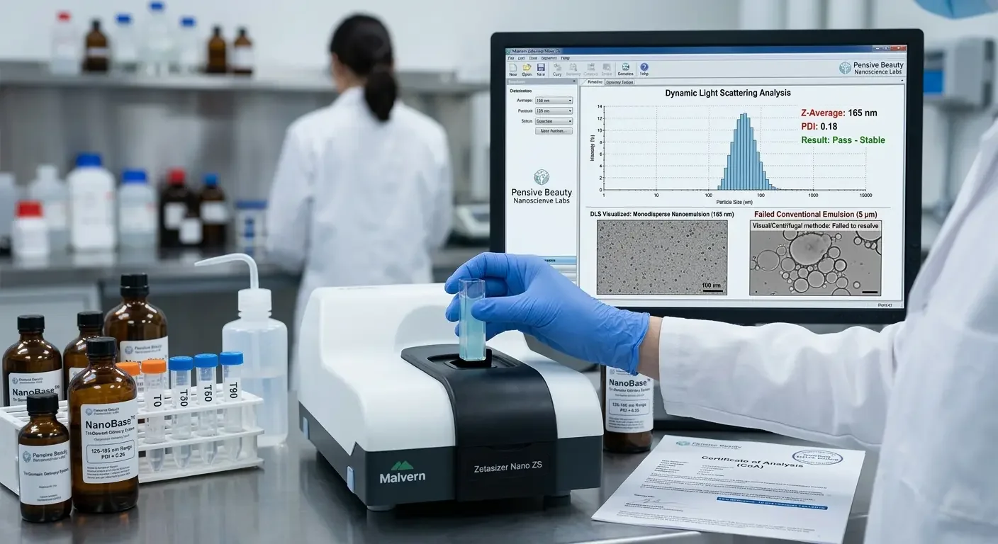 Nanoemulsion Stability Testing: DLS Protocols for Sub-200 nm Cosmetic Delivery Systems