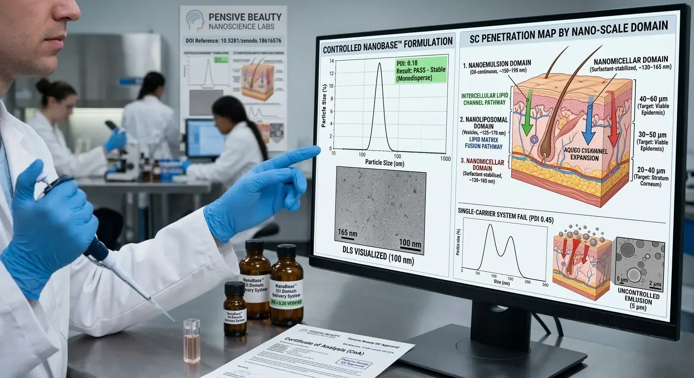 Stratum Corneum Penetration Mechanics at the Nano-Scale: How Carrier Size Determines Delivery Pathway