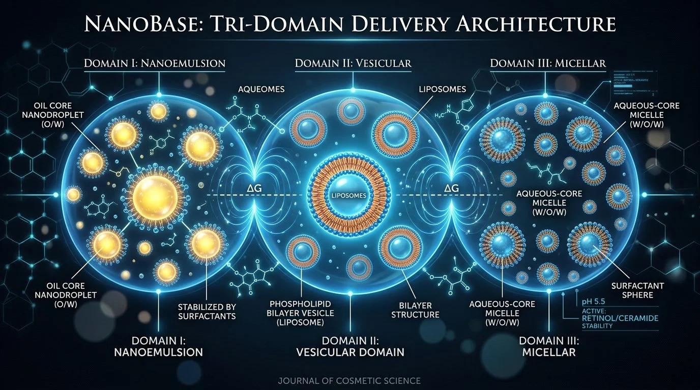 The Emulsion They Said Couldn’t Exist: Inside the Tri-Domain Architecture of NanoBase™