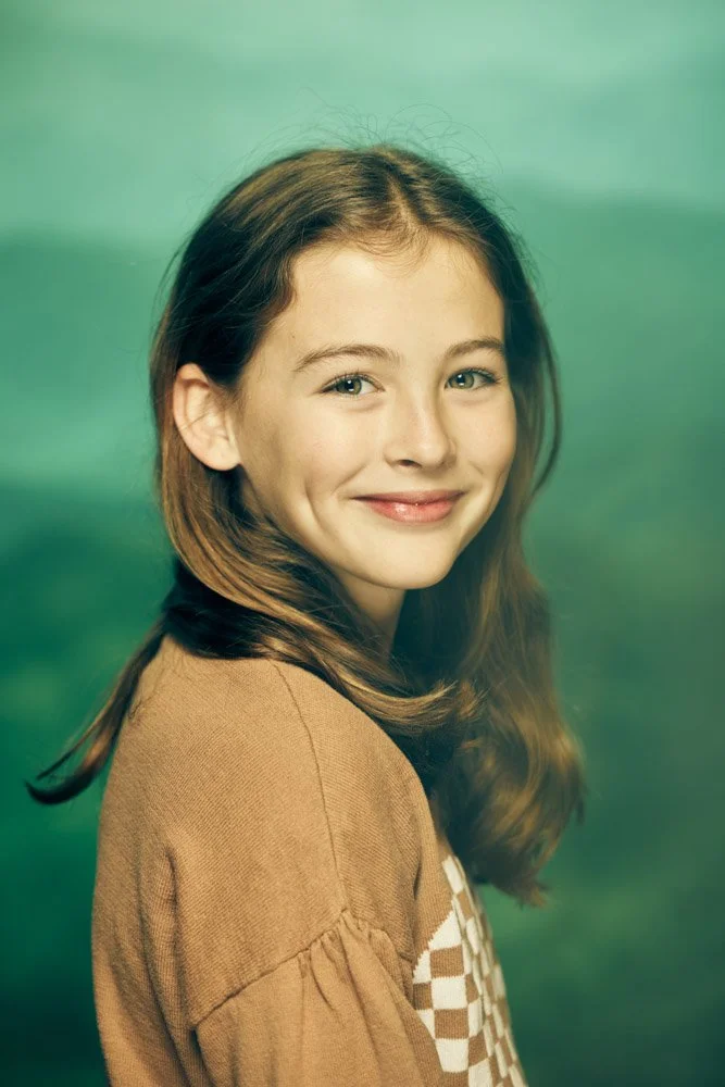 Studio portrait of a child photographed at The Portrait Lab in Franklin, Tennessee
