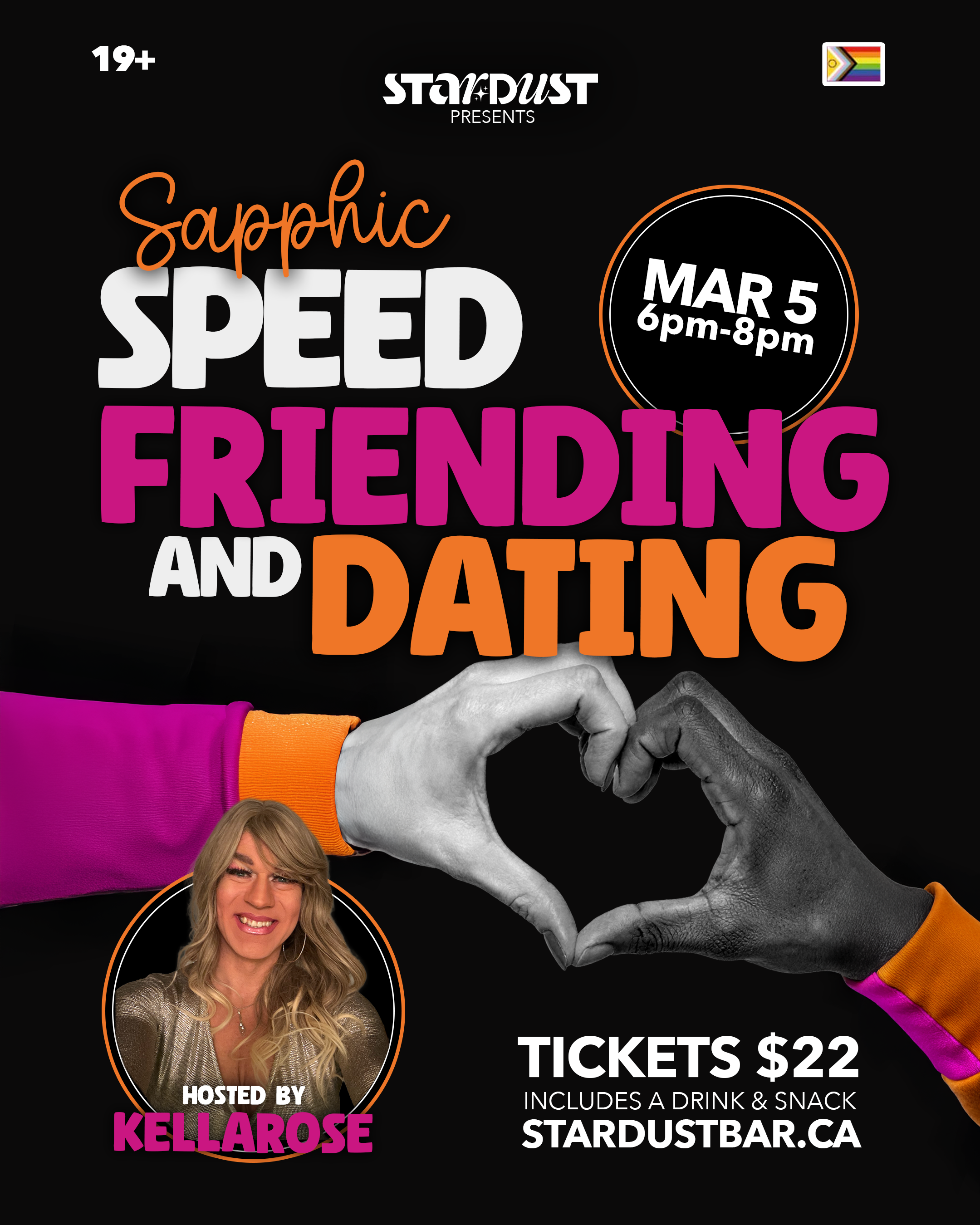 Sapphic Speed Friending and Dating