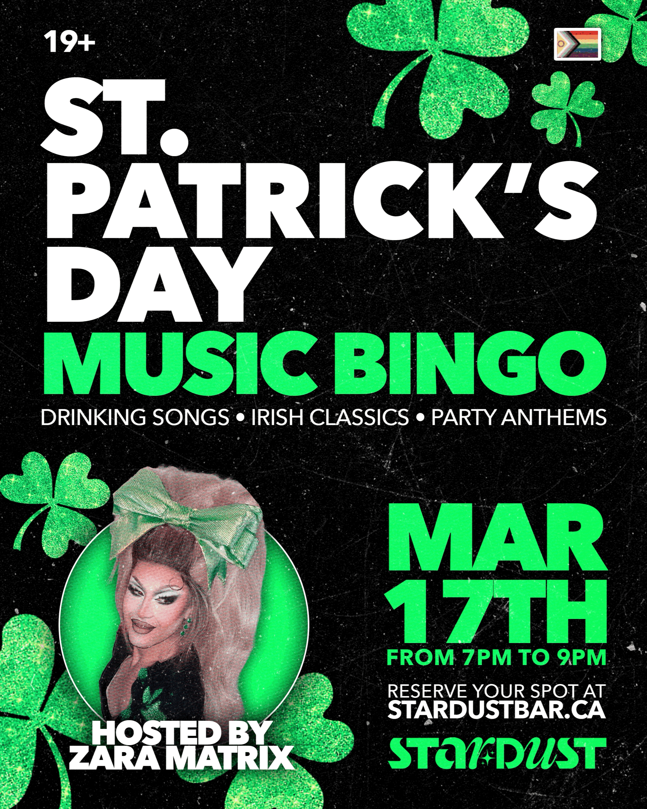 St. Patrick's Day Music Bingo