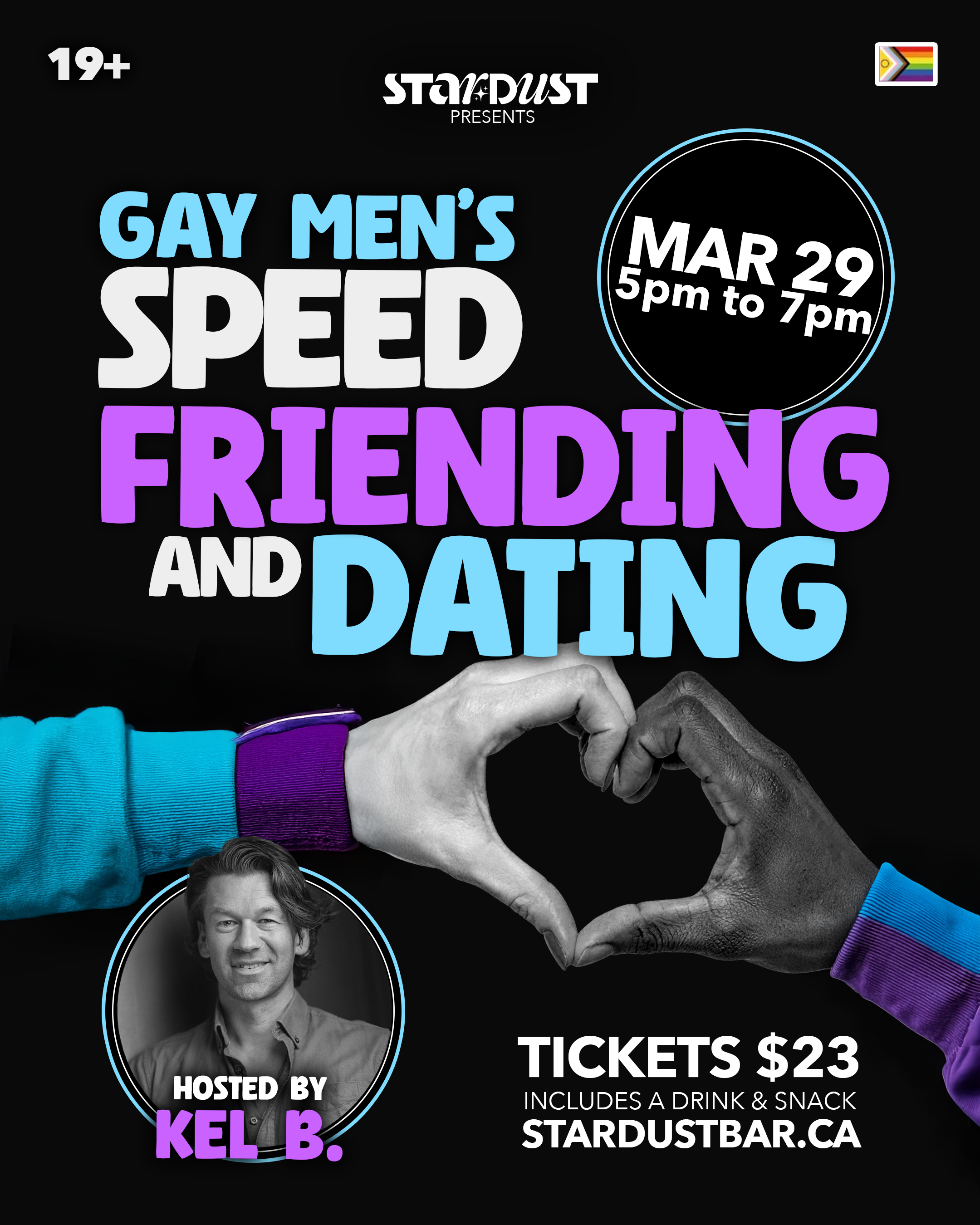 Gay Men's Speed Friending and Dating