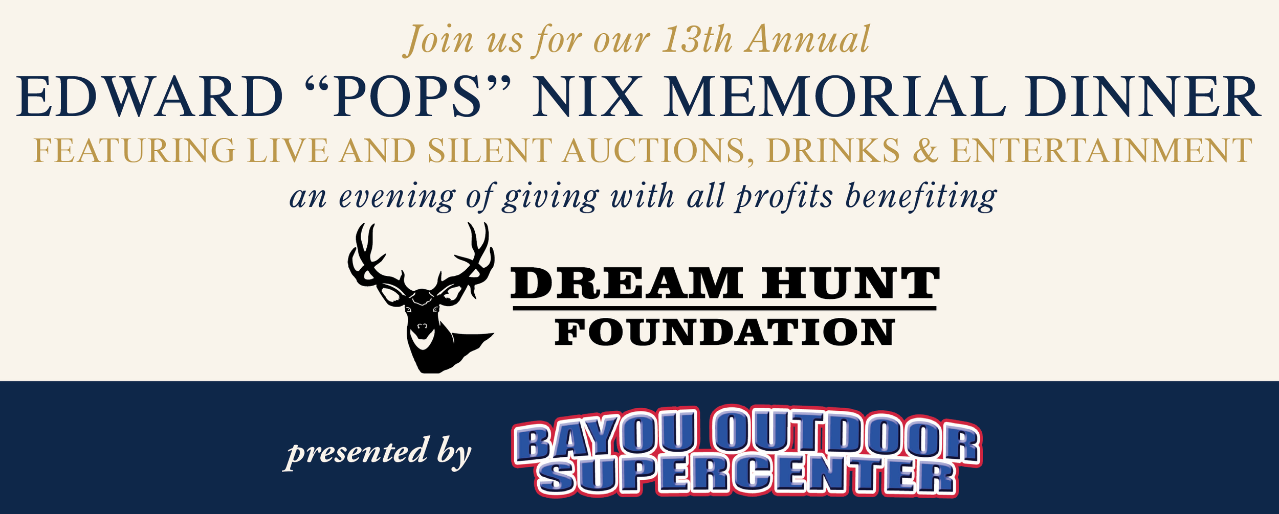2026 Benefit Dinner