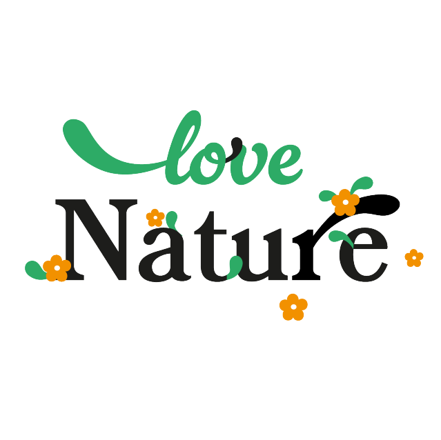 love nature vintage fonts with flowers