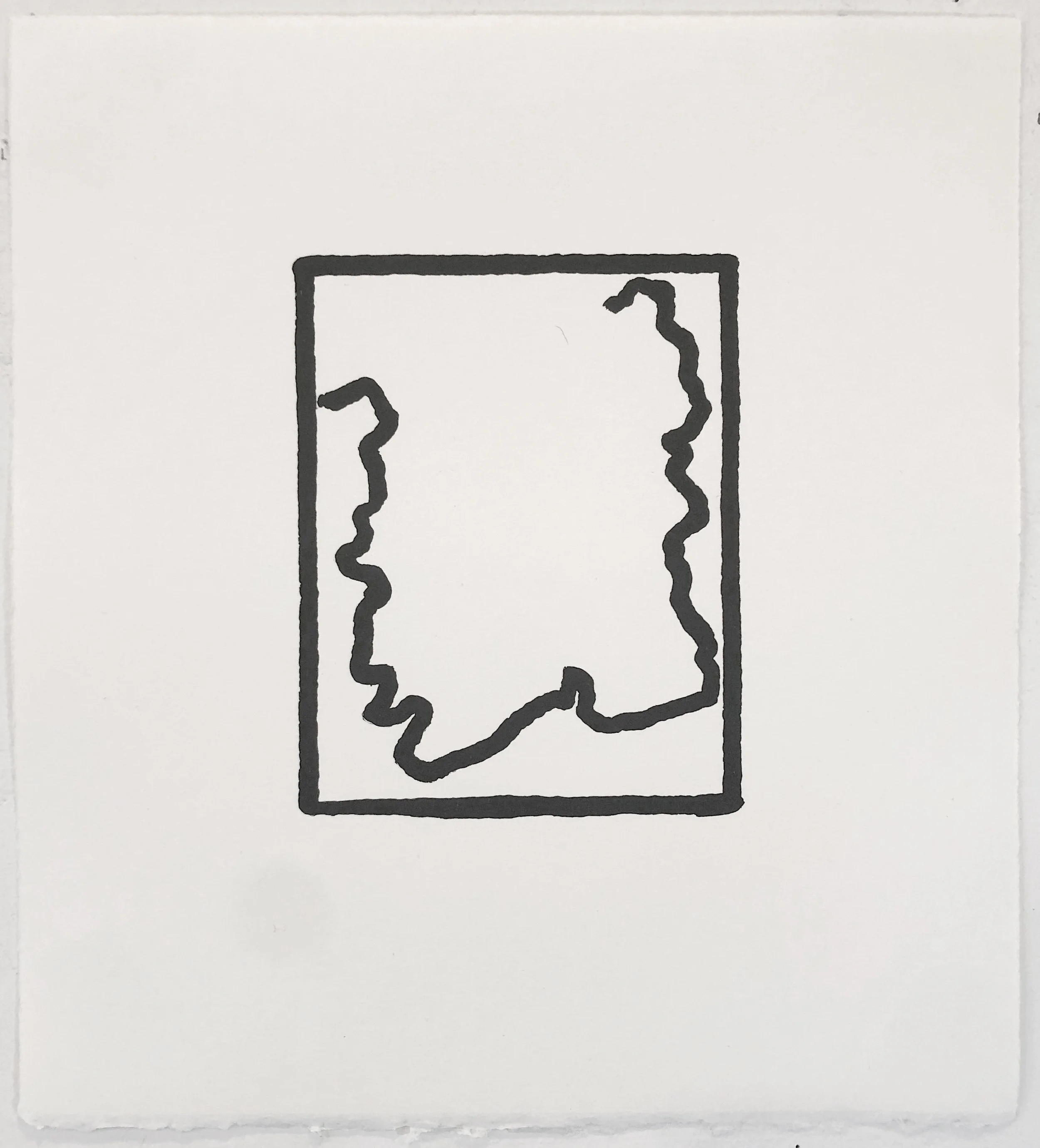Untitled, 2016. Lithograph. 11.25 x 10 in. Edition of 10