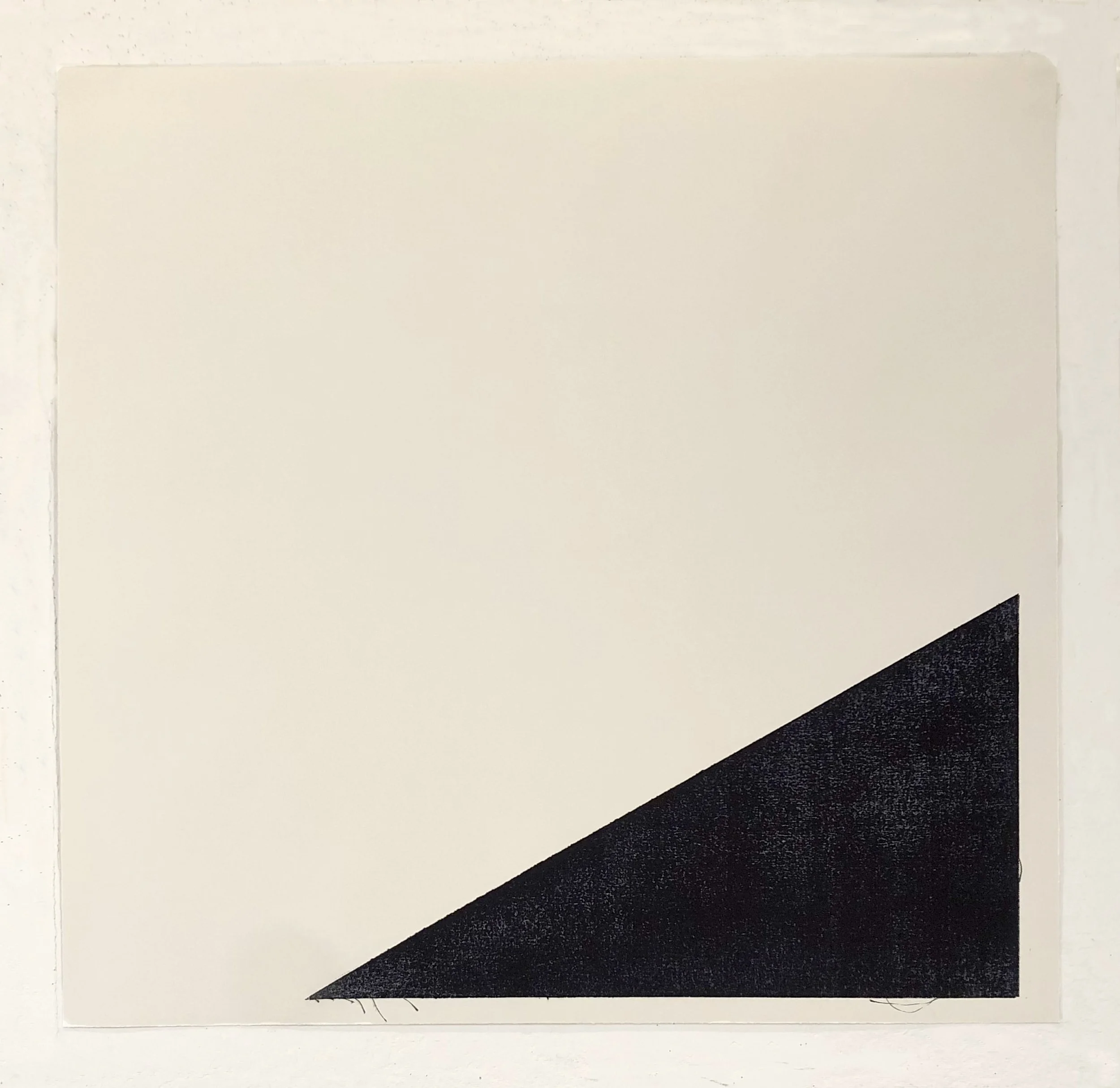Untitled, 2013. Woodcut monoprint. Paper Size: 36 x 37 in.