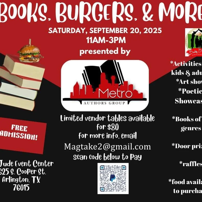 Books, Burgers, and more