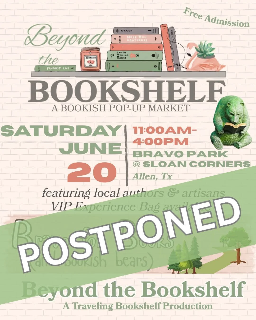 Beyond the Bookshelf Pop Up