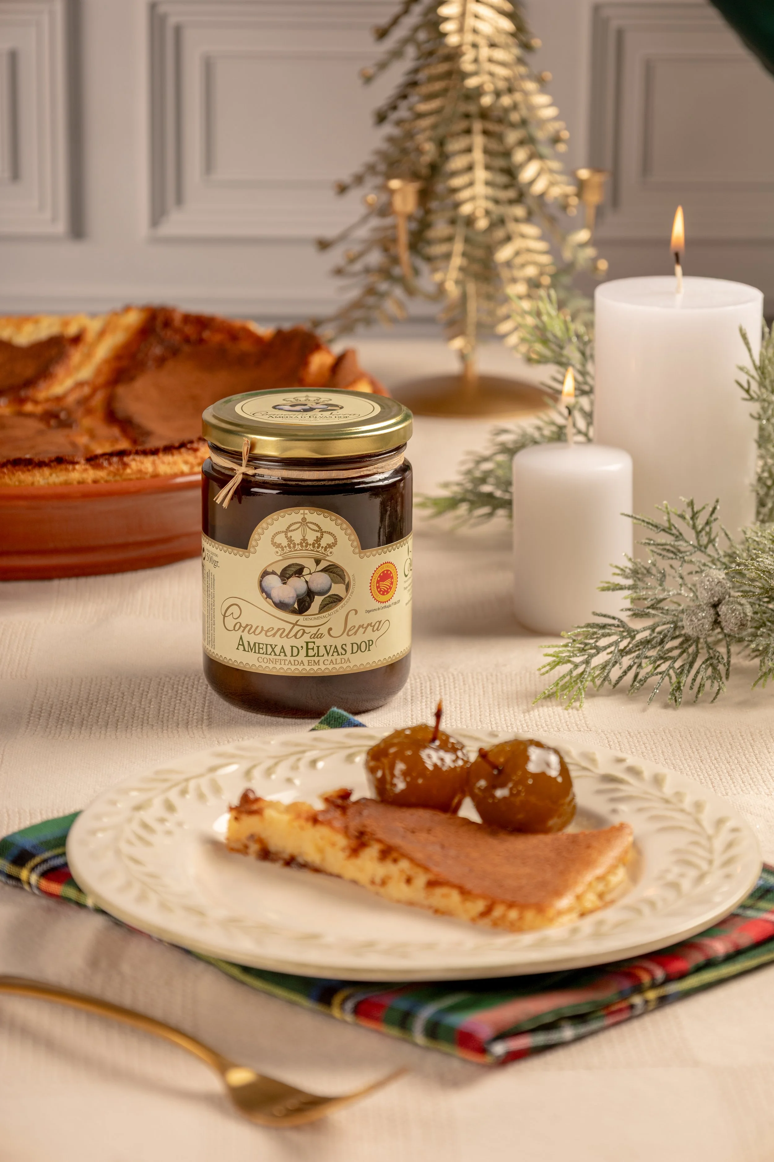 Receita Sericaia com Ameixas d’ Elvas DOP