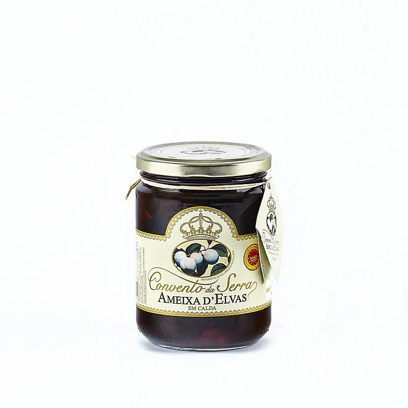 Ameixas D'Elvas DOP em Calda - Frasco de 500g