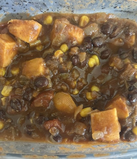 Sweet Potato and Black Bean Chili