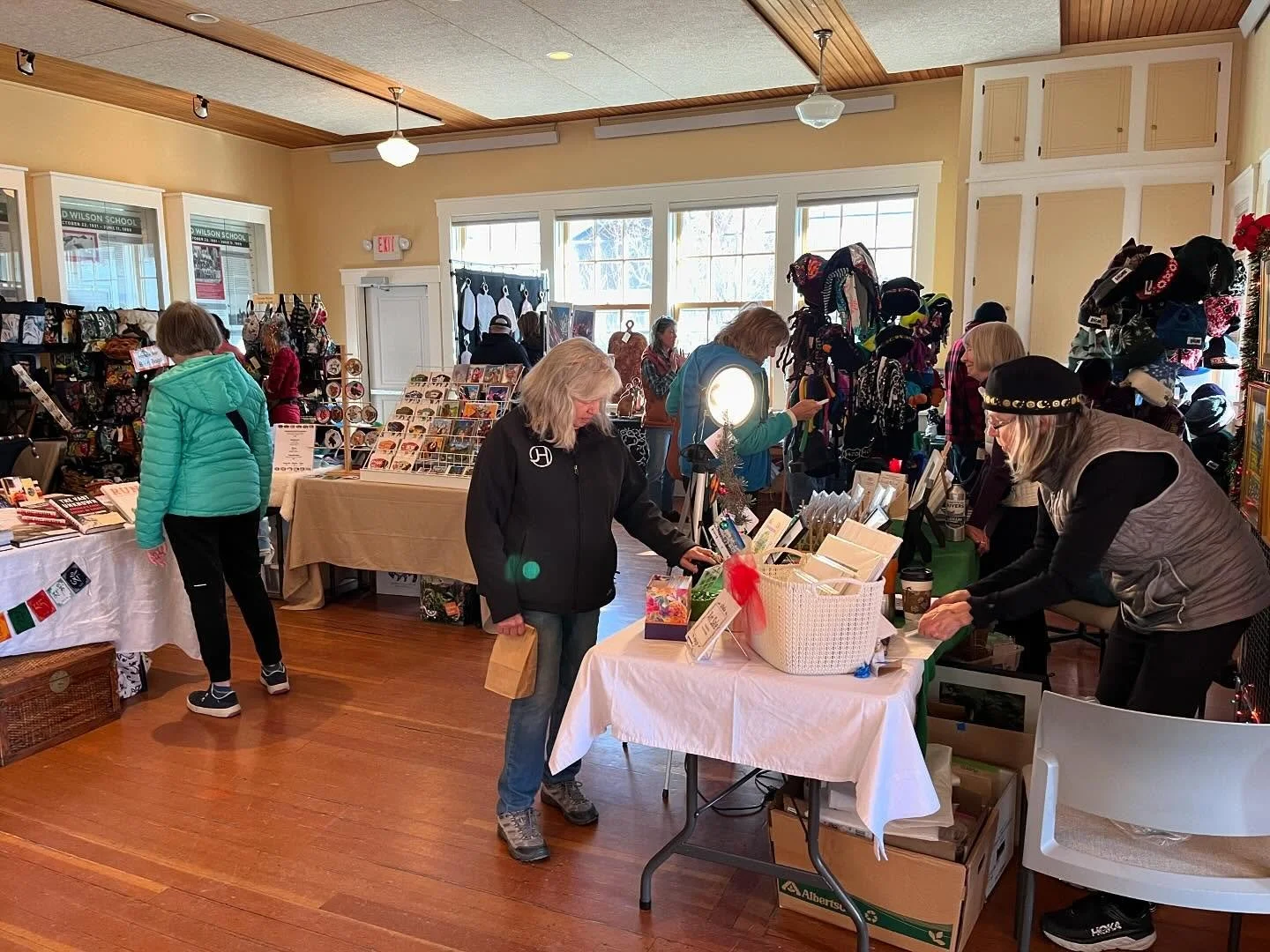 WE ARE OPEN!!

Come on over to the Old Wilson Schoolhouse TODAY to shop an amazing and unique array of gifts and wares from local vendors! We are open until 3PM and Santa will visit from 12-1PM for cookies and hot cocoa.

FREE ENTRY AND GOOD TIMES GU