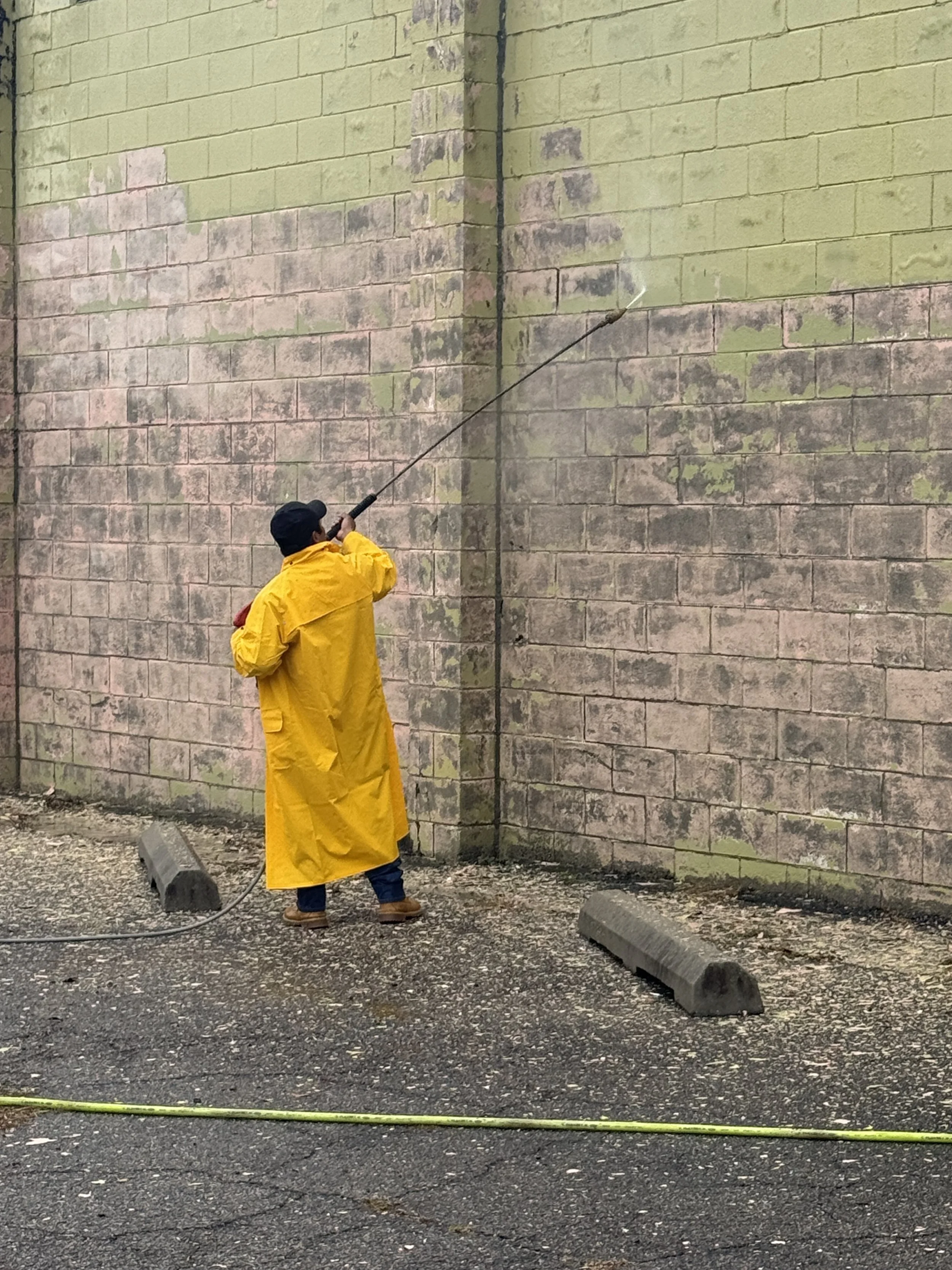 Commercial Exterior Paint Prep