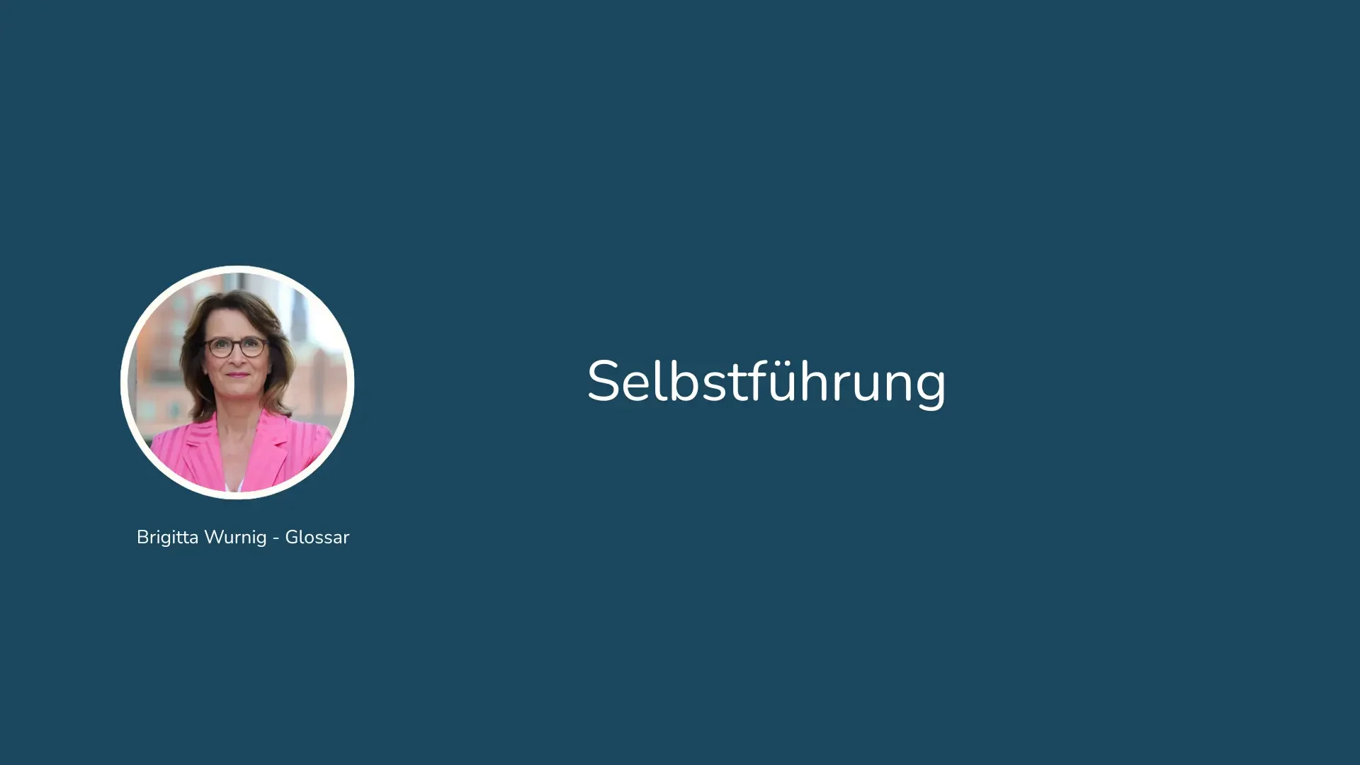 Selbstführung
