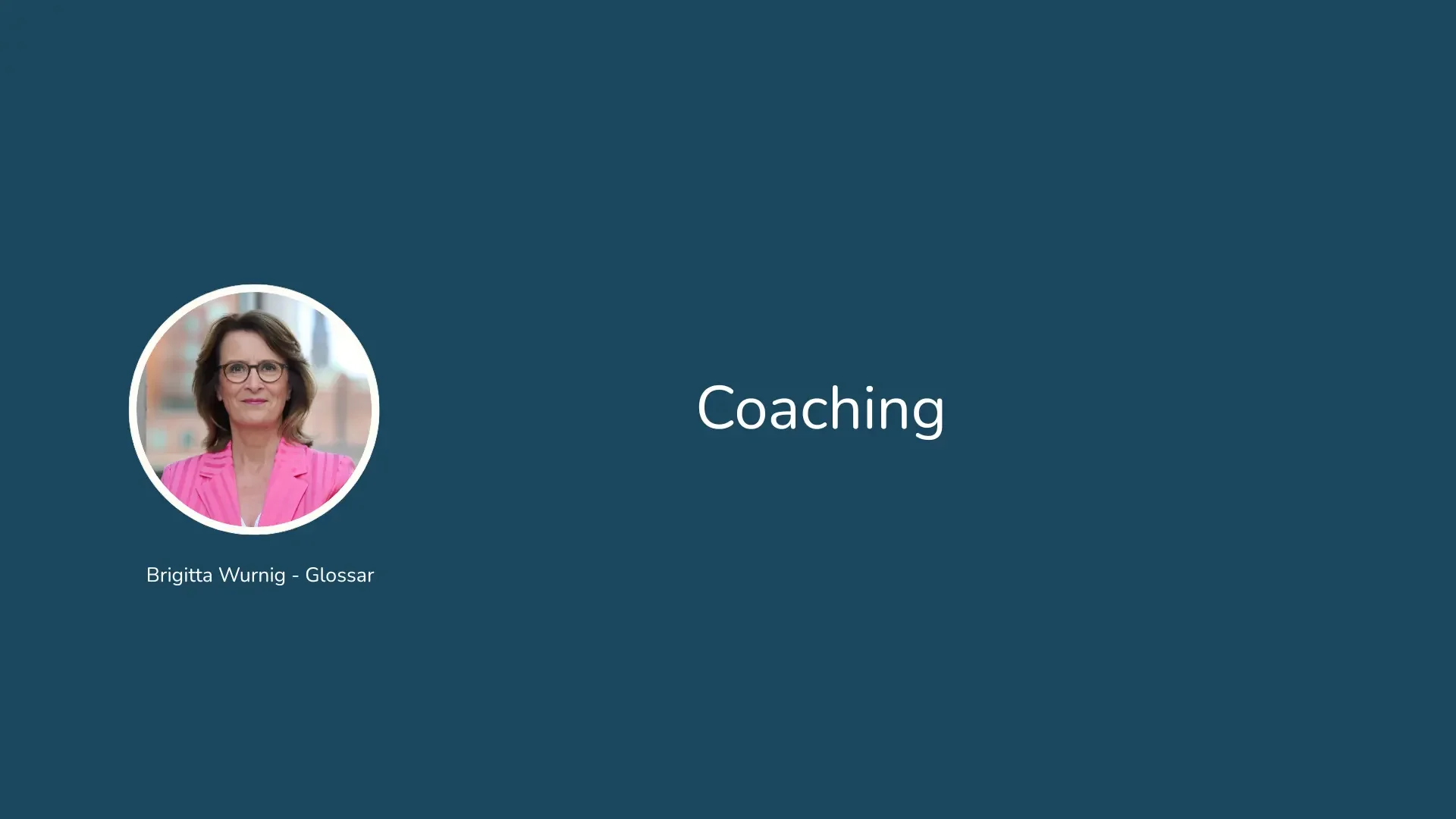 Coaching
