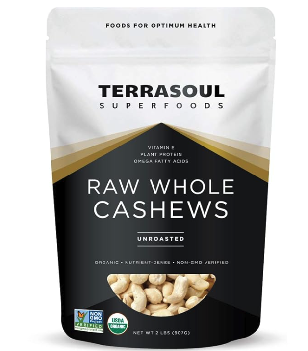 Terrasoul Raw Whole Cashews*