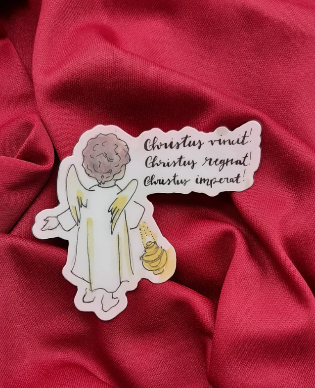 Christus Vincit Sticker