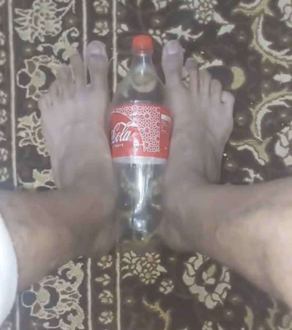 Malik Height Comparison + Foot Size Showoff