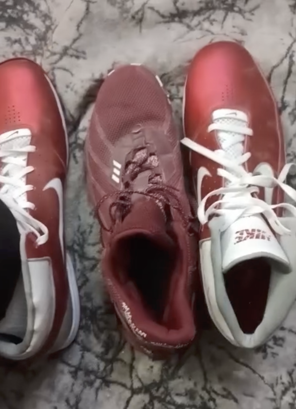 Malik Big Shoes Showoff