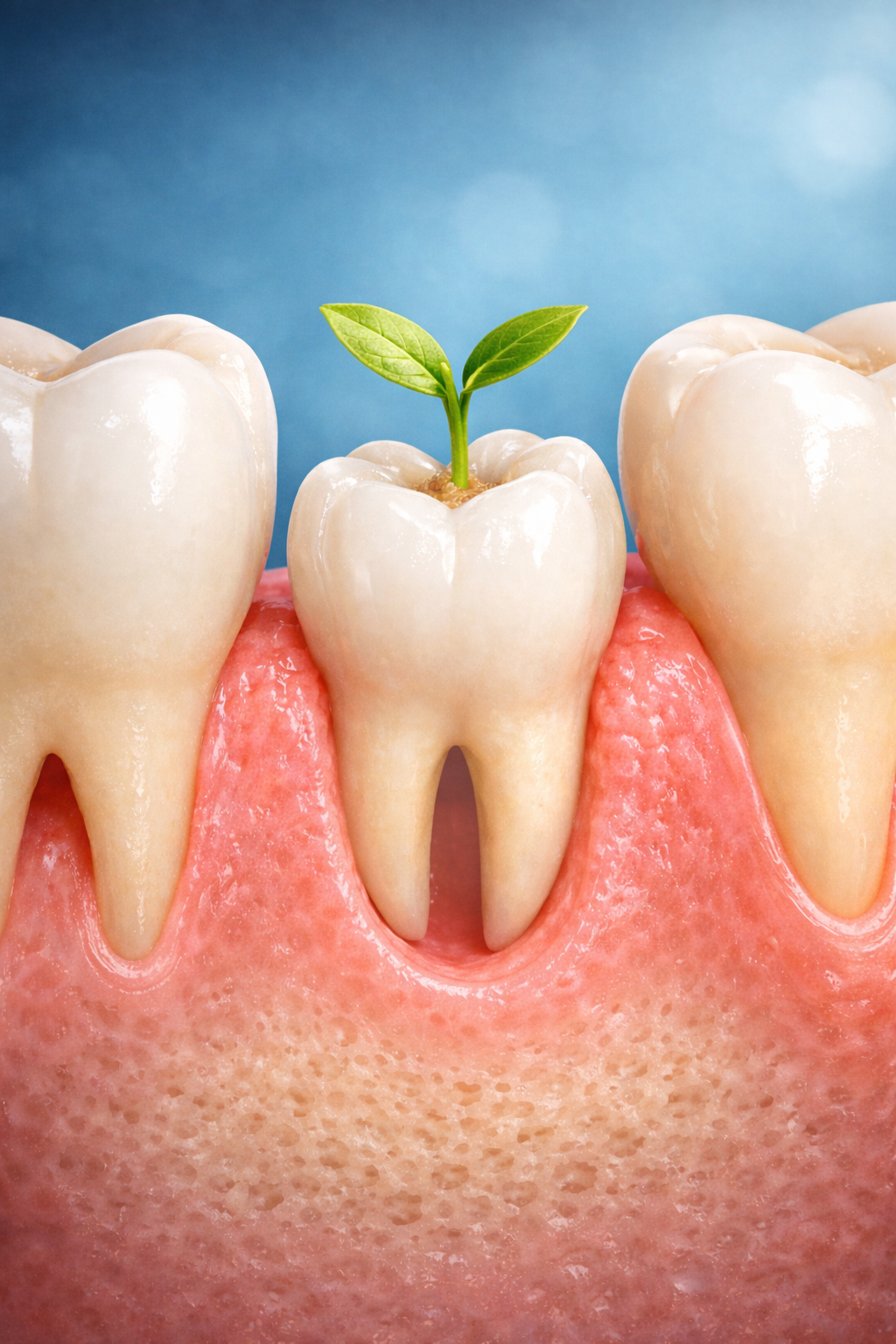 ProDentalFx leaves blossoming from tooth