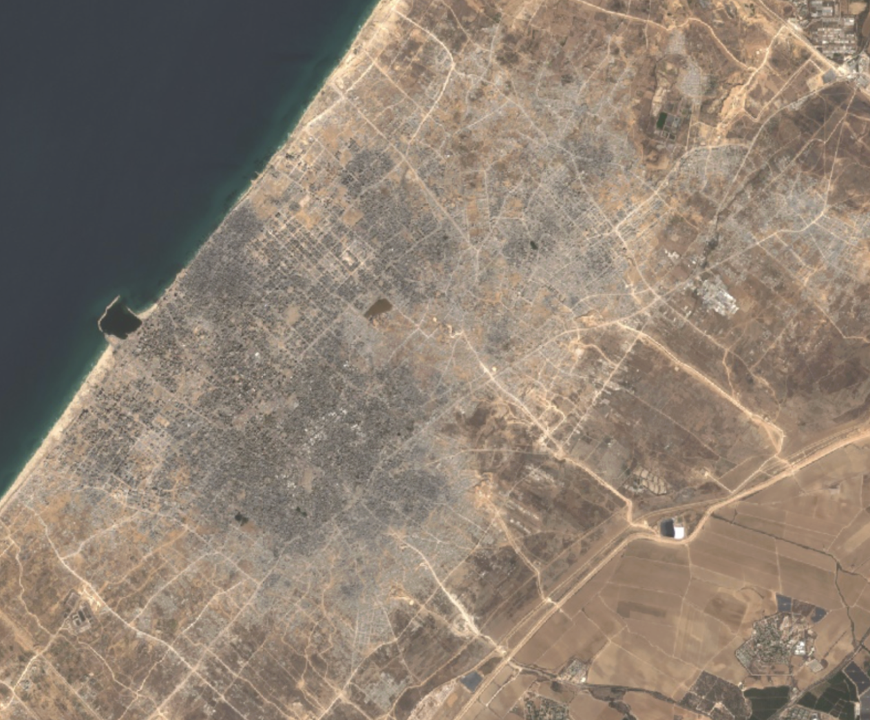 Novel Remote Sensing Techniques for Measuring Destruction in Gaza