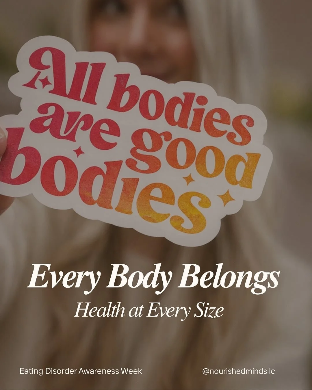 During Eating Disorder Awareness Week, we want to highlight why Health at Every Size&reg; matters in eating disorder treatment.

Weight-focused narratives often reinforce shame, restriction, and disconnection from the body, all of which maintain eati