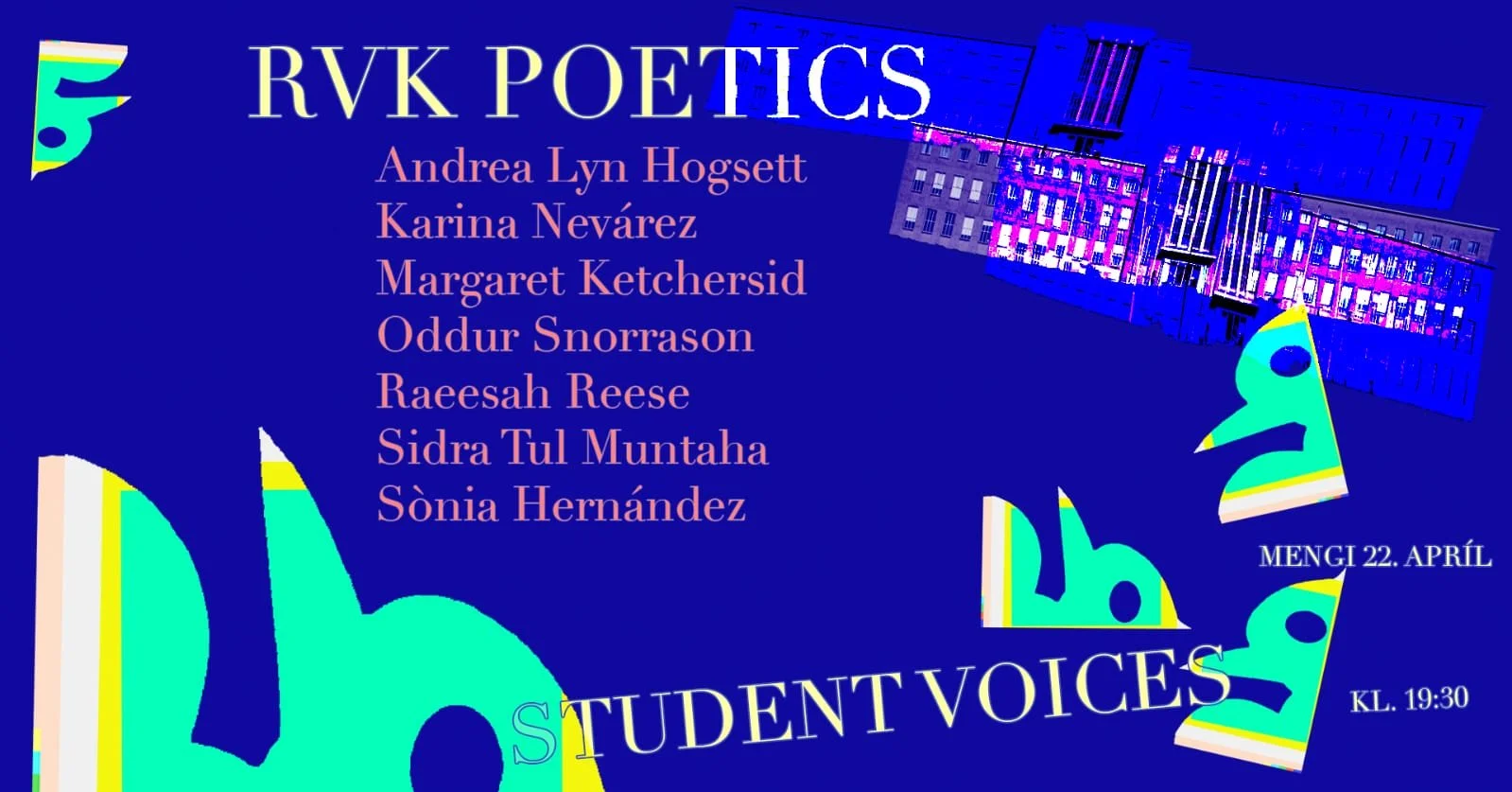 Reykjavík Poetics #24: Student Voices
