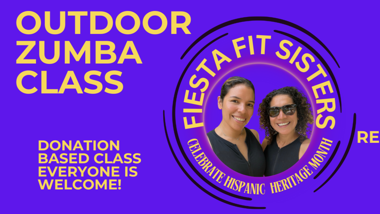 Zumba with FitSisters celebrating Hispanic Heritage Month