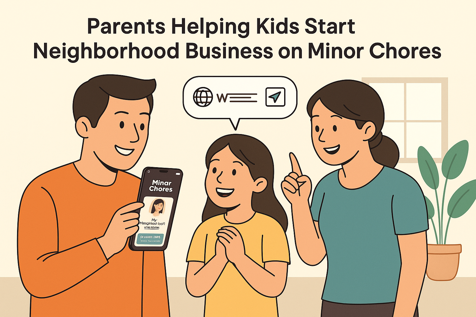 Supercharge Your Child’s Business with Broadcast Messaging in Minor Chores