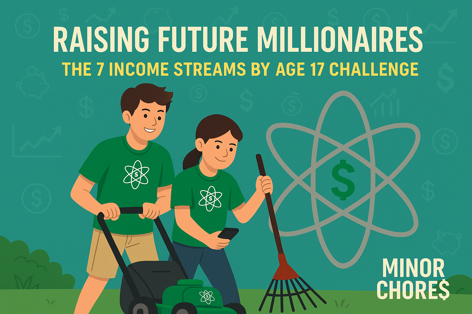 💰 Raising Future Millionaires: The 7 Income Streams by Age 17 Challenge