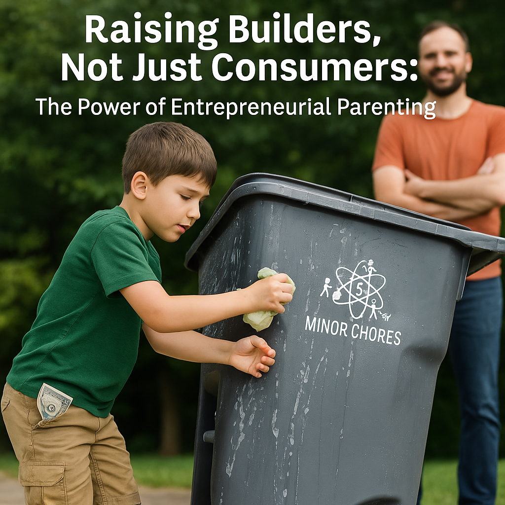 Raising Builders, Not Just Consumers: The Power of Entrepreneurial Parenting