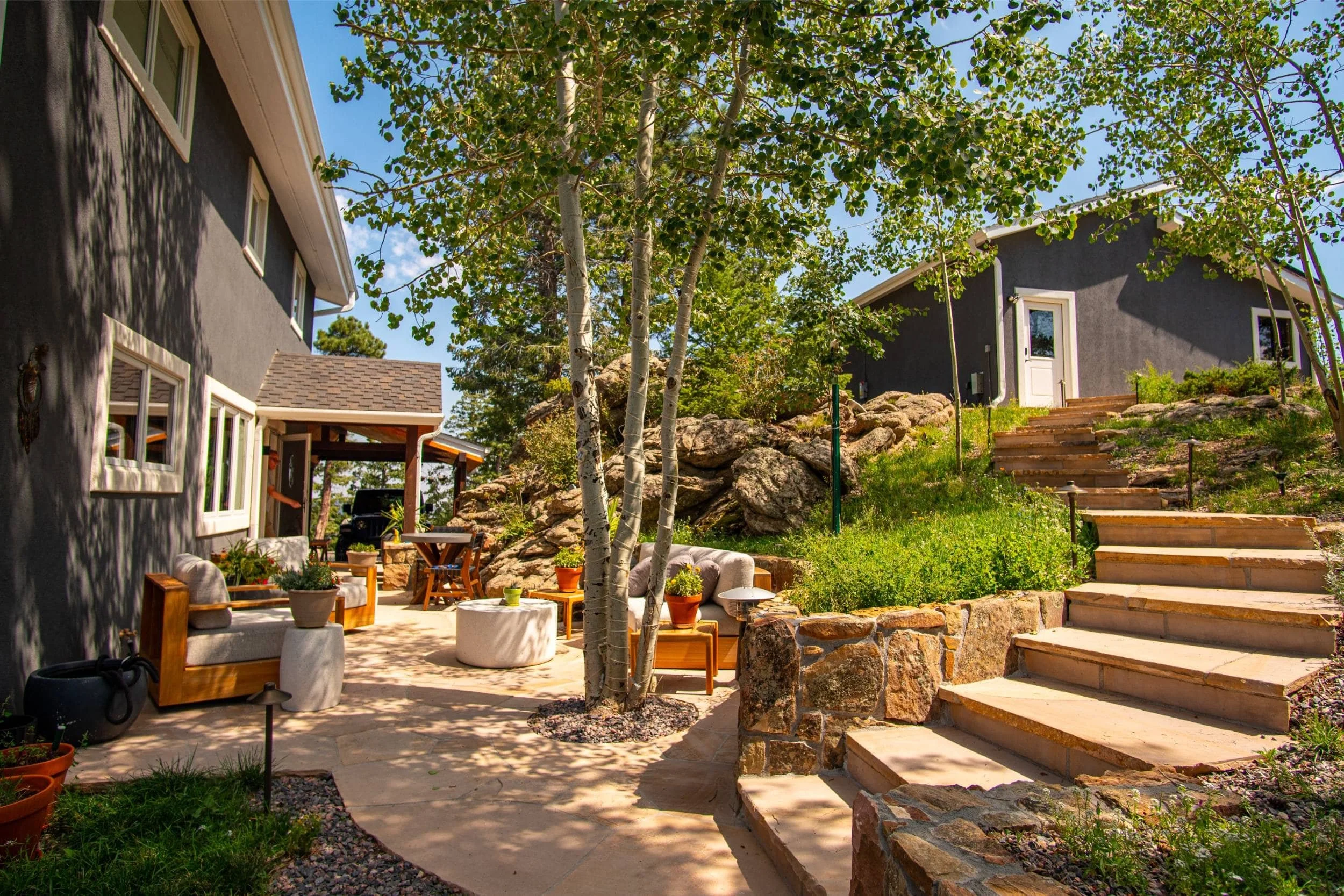 Patio in Cherry Hills Village, CO, Conifer, CO